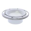 3 x 4 in. Plastic Stainless Steel PVC Closet Flange