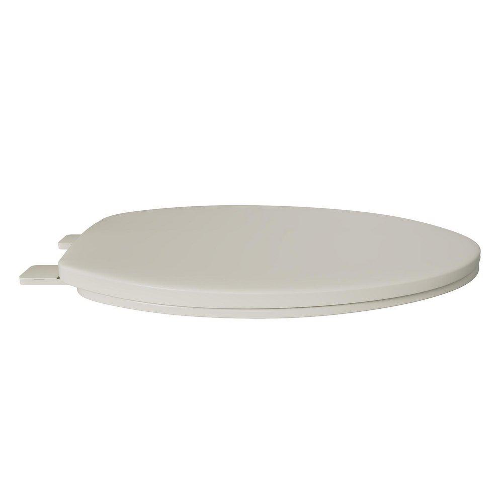 Jones Stephens Biscuit Elongated Closed Front with Cover Toilet Seat 
