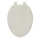 Jones Stephens Biscuit Elongated Closed Front with Cover Toilet Seat 
