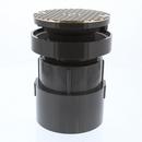 4 in. PVC LevelBest® Complete Pipe Fit Cleanout System with 3 in. Plastic Spud and 5 in. Nickel Bronze Cover 