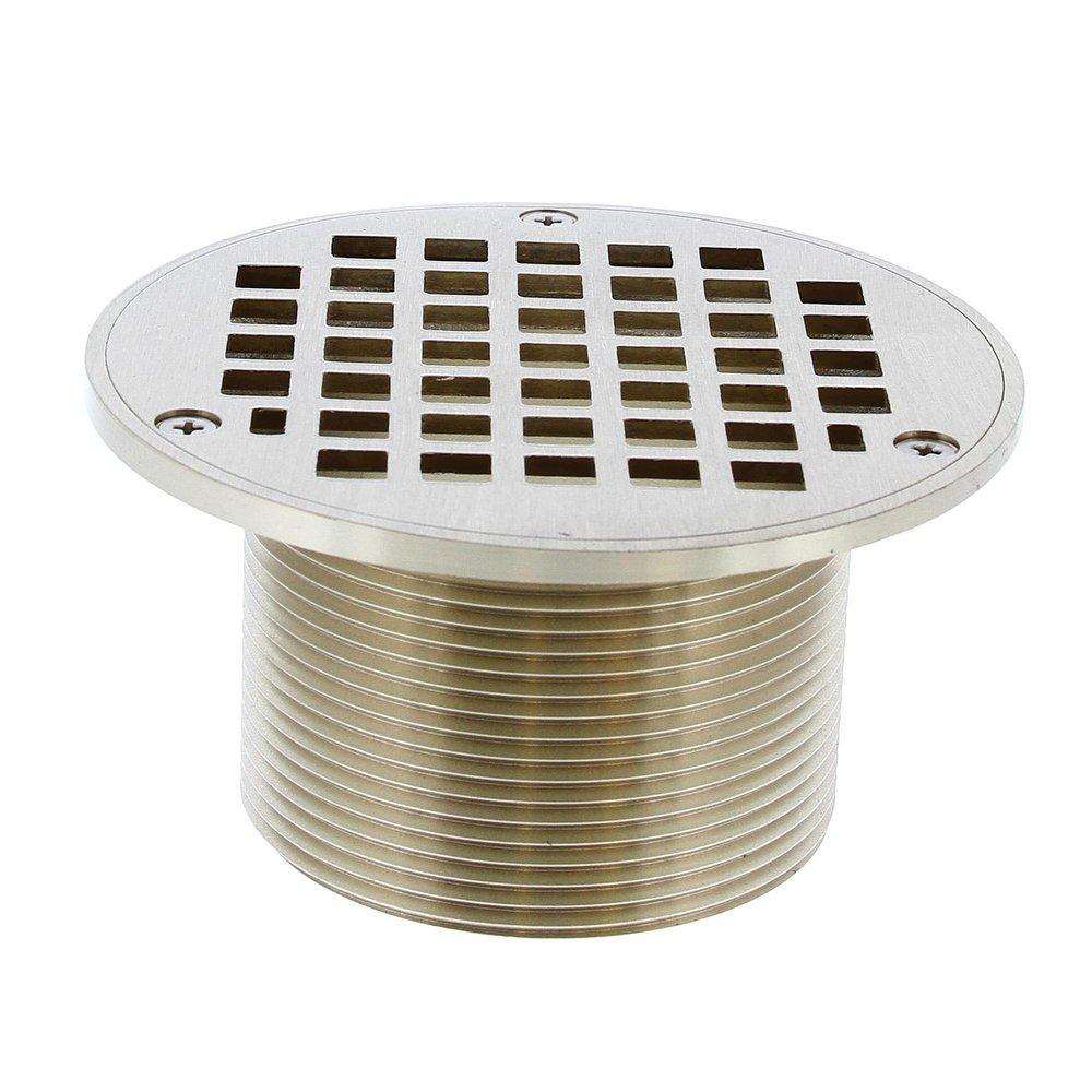 3 in. x 5 in. Nickel Bronze Extended Spud and Strainer 