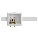 Jones Stephens White 3-17/25 x 7-11/100 x 7-83/100 in. Washing Machine Supply Box 