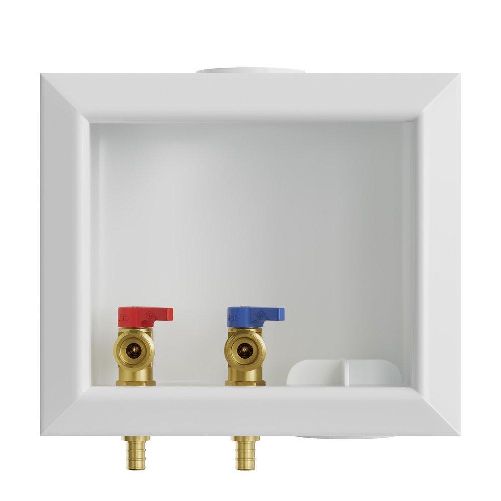 Jones Stephens White Washing Machine Outlet Box 