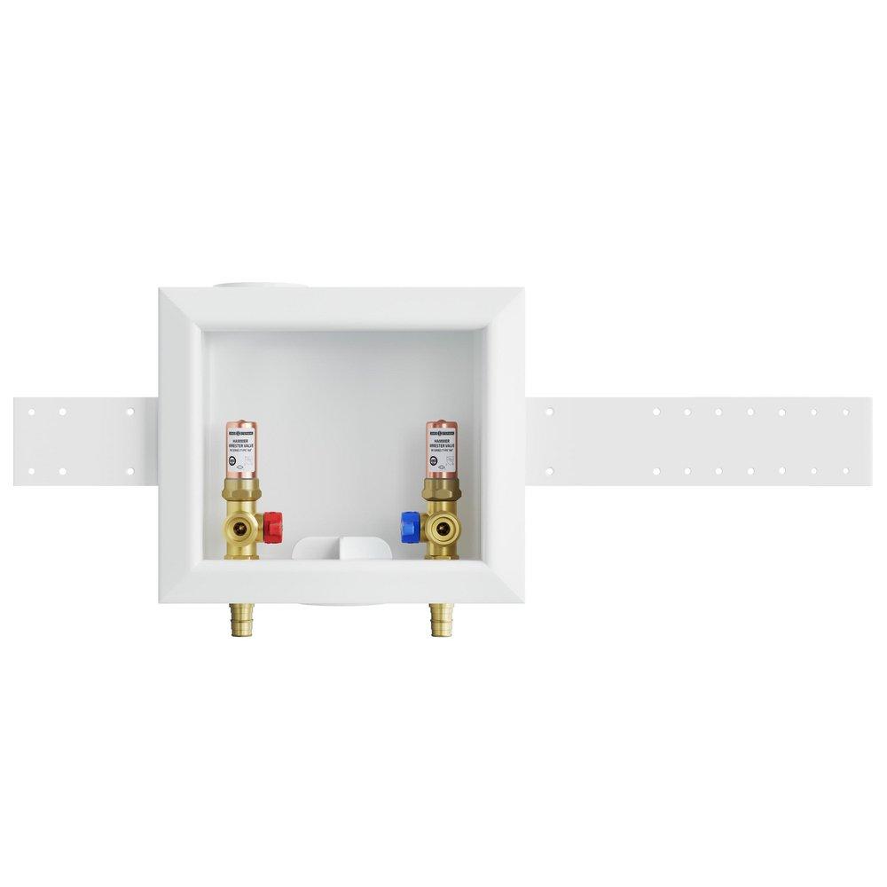 Jones Stephens White Washing Machine Supply Box 