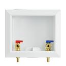 Jones Stephens White 3-17/25 x 7-11/100 x 7-83/100 in. Washing Machine Supply Box 