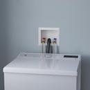 Jones Stephens White Quarter Turn Valve 1/2 in. Washing Machine Supply Box, Center Outlet 