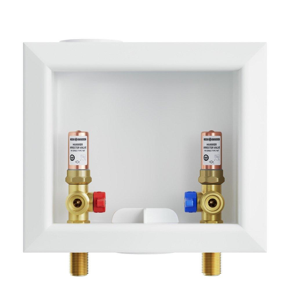 Jones Stephens Quarter Turn Valve 1/2 in. MIP/Sweat Washing Jones Stephens Quarter Turn Valve 1/2 in. MIP/Sweat Washing