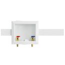Jones Stephens White 1/2 in. Wirsbo PEX Center Outlet Washing Machine Box 