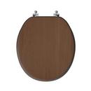 Round Closed-Front Toilet Seat and Lid in Natural Oak with Piano Finish image number 0