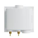 Jones Stephens White 7-11/100 x 3-17/25 x 7-83/100 in. Washing Machine Supply Box 