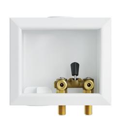 Single Lever Valve 1/2 in. MIP/Sweat Washing Machine Supply Box