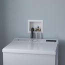 Jones Stephens White 7-11/100 x 3-17/25 x 7-83/100 in. Washing Machine Supply Box 