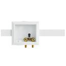 Jones Stephens White 7-11/100 x 3-17/25 x 7-83/100 in. Washing Machine Supply Box 