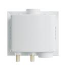 Jones Stephens White 1/2 in. Quarter-turn Washing Machine Box with Left Outlet 