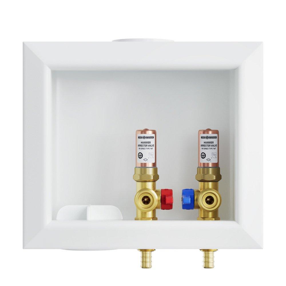 Jones Stephens White Washing Machine Outlet Box 