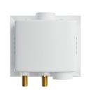 Jones Stephens White 1/2 in. Quarter-turn Washing Machine Box with Left Outlet 