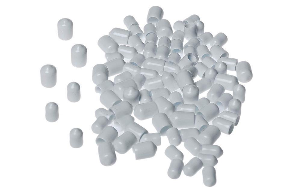 ClosetMaid White Small and Large Shelf Organizer End Cap (Pack of 84) 