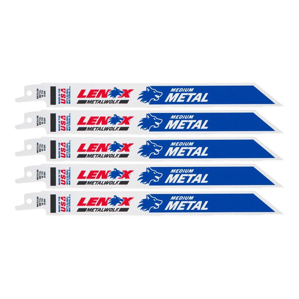 LENOX 8 in. 818R Reciprocating Saw Blade 