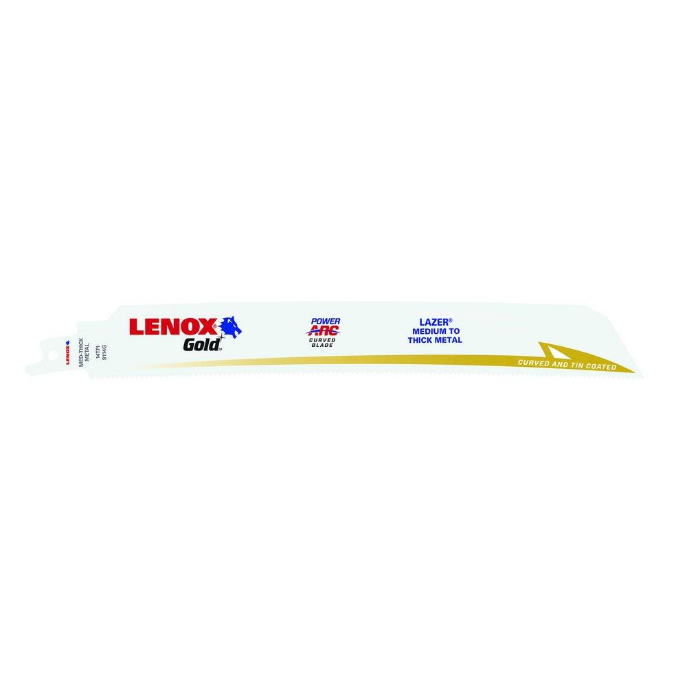 LENOX 14 TPI Arc Gold Reciprocating Blade 