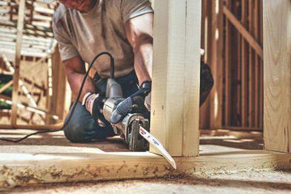 LENOX 6 in. 656G Reciprocating Saw Blade for Wood and Nail-Embedded Wood Cutting 