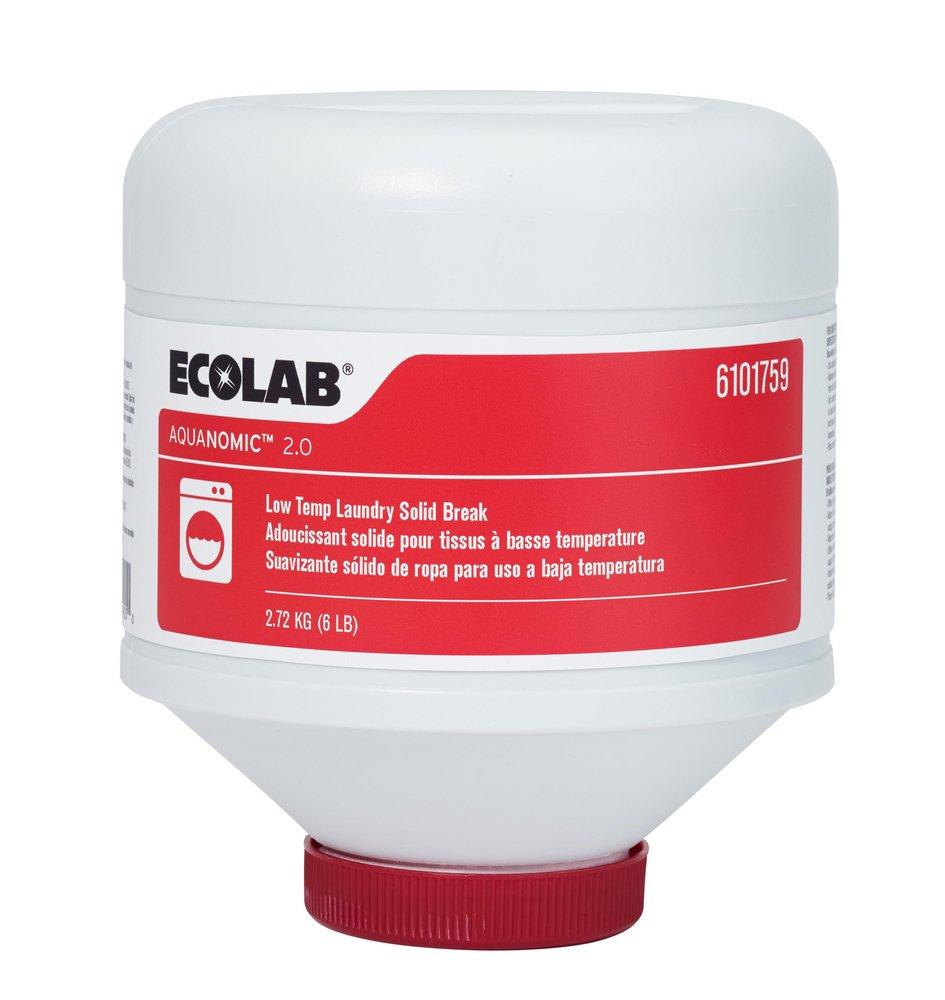 Ecolab Opaque Low Temperature Laundry Solid Break 