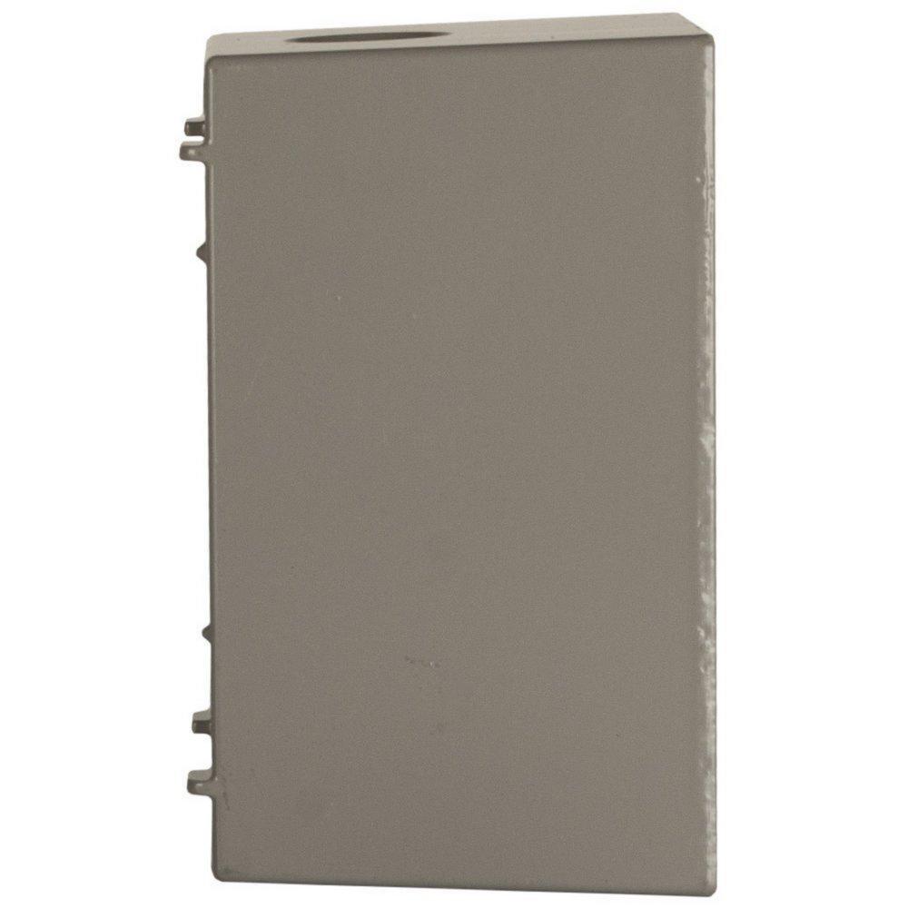 Bell Grey 1-Gang Weatherproof Deep Box with 3-1/2 in. Hubs in Grey 