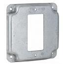 RACO Grey Square Exposed Work Cover 1-GFCI in Grey 