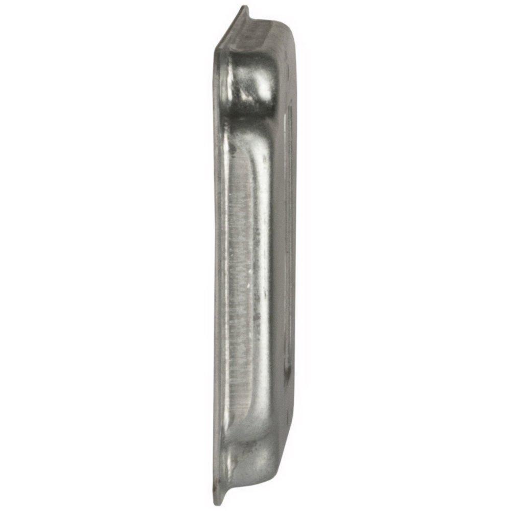 RACO Grey Square Exposed Work Cover 1-GFCI in Grey 