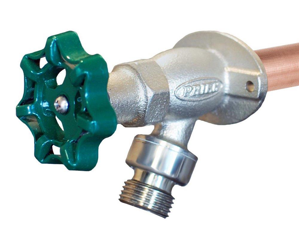 PRIER Products Satin Nickel Anti-siphon Frost-proof Brass 6 in. Sillcock 