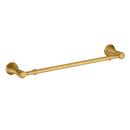 18 in. Towel Bar in Brushed Gold