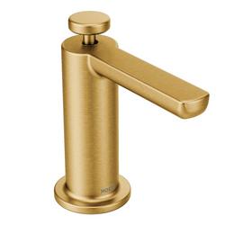 Deck Mount Soap Dispenser in Brushed Gold