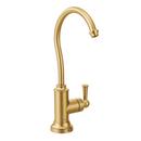 Single Handle Lever Bar Faucet in Brushed Gold