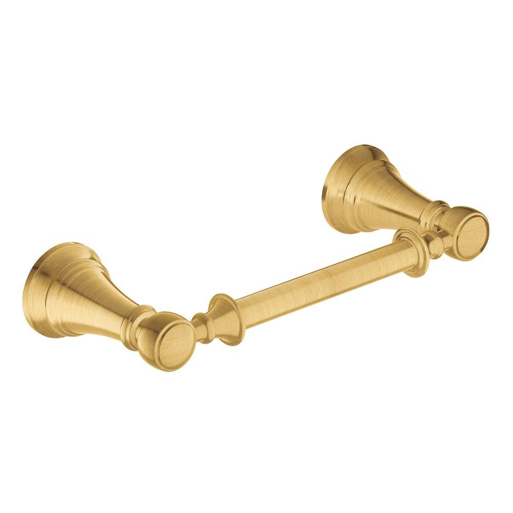 Moen Brushed Gold Wall Mount Toilet Tissue Holder 