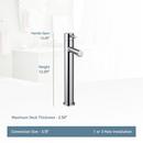 Moen Brushed Gold Single Handle Vessel Filler Bathroom Sink Faucet 