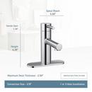 Moen Brushed Gold 1.2 gpm Single Lever Handle High Arc Lavatory Faucet 