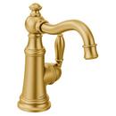 Single Handle Bar Faucet in Brushed Gold
