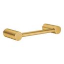 7-83/100 in. Towel Bar in Brushed Gold