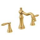 Moen Brushed Gold Two Handle Roman Tub Faucet Trim Only 