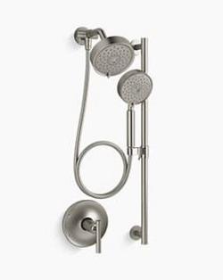 Single Handle Multi Function Shower System in Vibrant&reg; Brushed Nickel