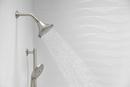 KOHLER Vibrant Brushed Nickel 3-function Full Coverage, Pulsating Massage and Silk Spray Showerhead 