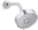 KOHLER Polished Chrome Multi Function Full Pulsating Massage Silk Spray Showerhead 
