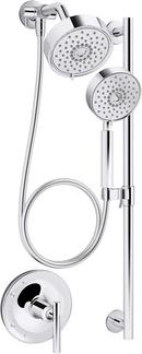 Single Handle Multi Function Shower Faucet in Polished Chrome