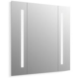 34 x 33 in. Rectangular Frameless Lighted Mirror