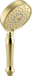 KOHLER Vibrant&reg; Polished Brass 3-function Hand Shower 