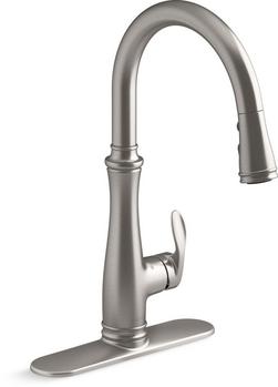 Single Handle Pull Down Touchless Kitchen Faucet in Vibrant&reg; Stainless