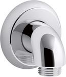 KOHLER Polished Chrome Brass Supply Elbow with Check Valve 