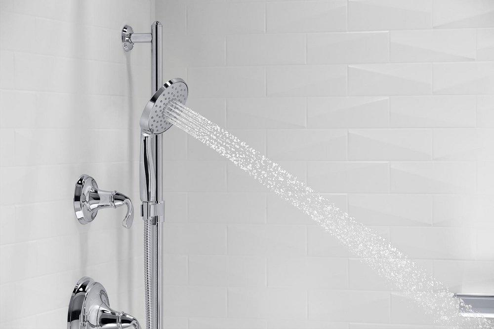 KOHLER Polished Chrome Brass Supply Elbow with Check Valve 