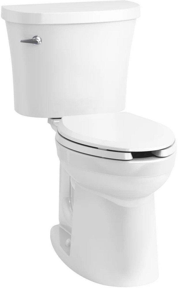 KOHLER White Elongated Comfort Height&reg; Toilet Bowl (Less Seat) 