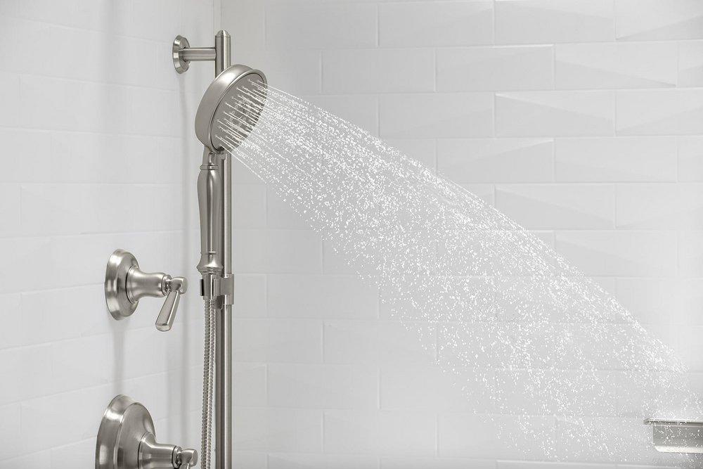 KOHLER Vibrant&reg; Brushed Nickel Multi Function Hand Shower 