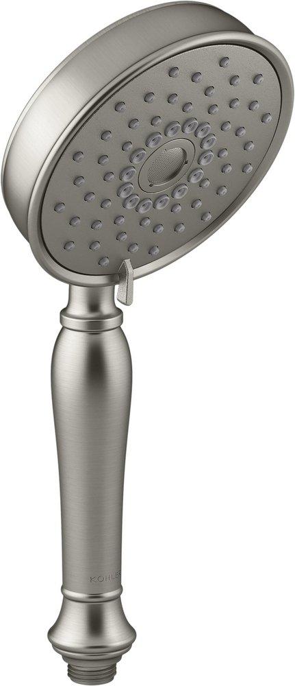 KOHLER Vibrant&reg; Brushed Nickel 3-function Hand Shower 